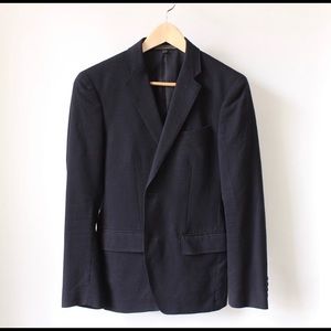 Uniqlo Wool Blazer - Navy, Slim Fit